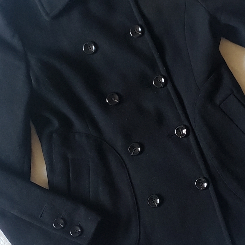 🧥Tommy Hilfiger- Wool Pea Coat - Picture 9 of 16